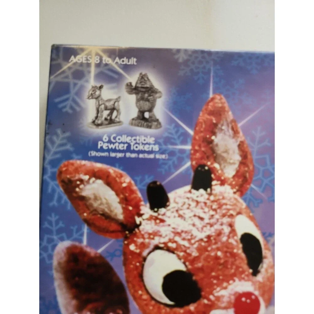 Monopoly Rudolph the Red Nosed Reindeer Game Unplayed